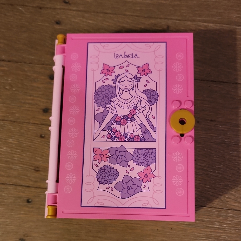 Lego Disney Isabel's Magical Door 43201-Pink and Purple Book